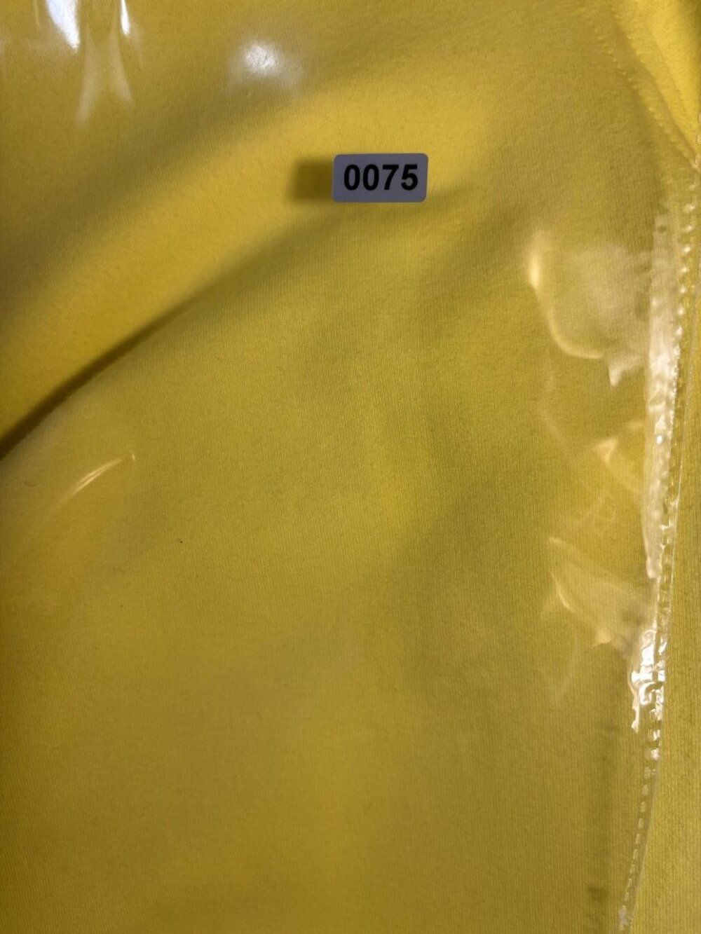 Seaside Yellow Long Sleeve By Neon Buddha Ruffled Hem Button Detail Top Size S - Picture 10 of 10